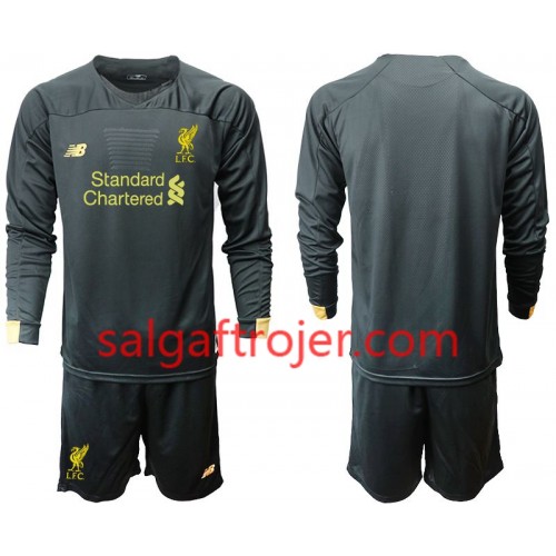 Liverpool Fodboldtrøjer Målmand Børn Hjemmebanesæt 2019/20 Langærmet Liverpool Fodboldtrøjer Målmand Børn Hjemmebanesæt 2019/20 Langærmet